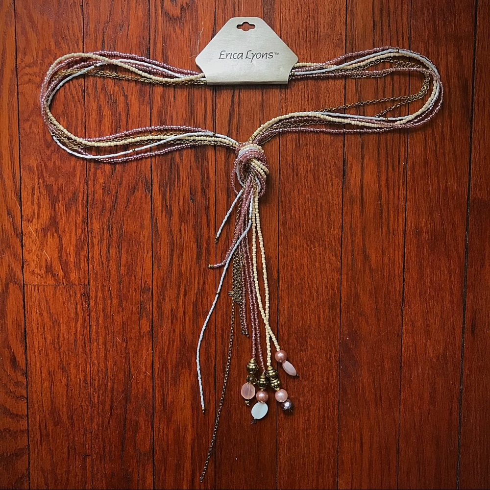 Erica Lyons Multi-Strand Beaded Necklace